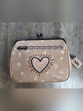 Coach 1941 x Keith Haring Kisslock Crossbody Bag / Purse